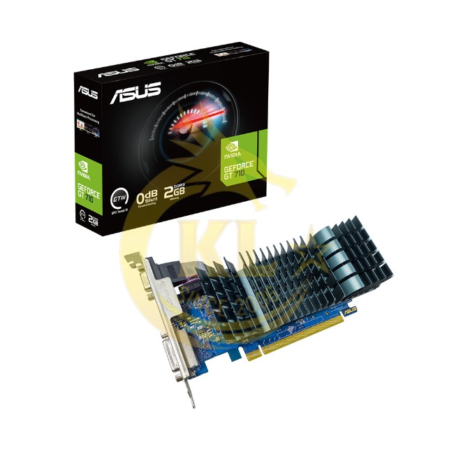 Card Màn Hình ASUS GeForce GT 710 2GB GDDR5 EVO (GT710-SL-2GD5-BRK-EVO)